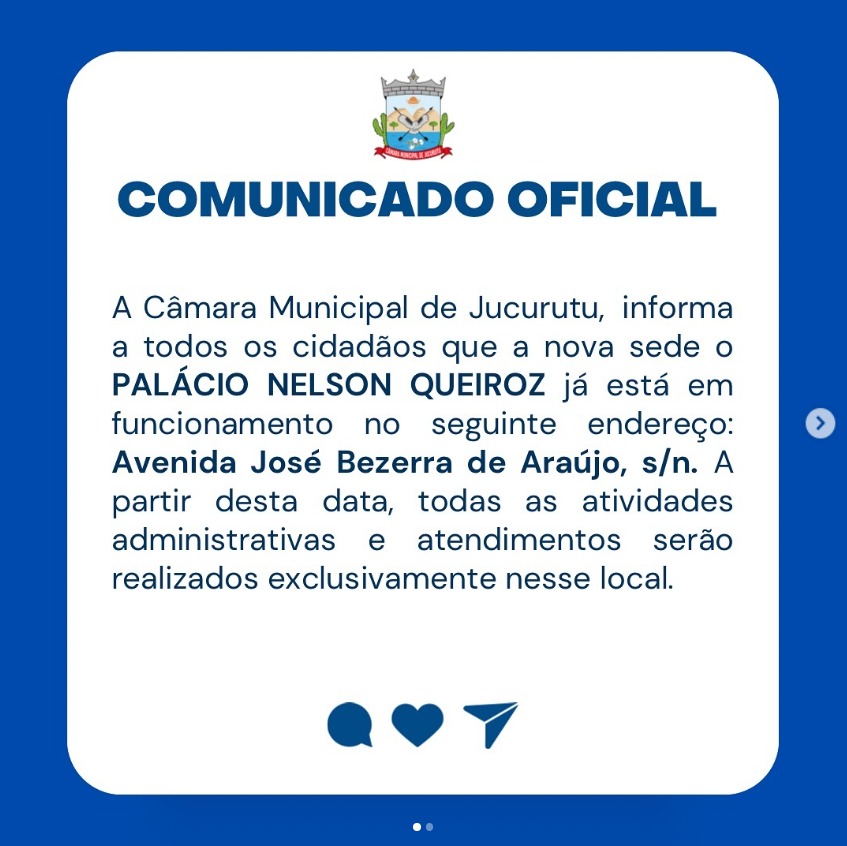 A Câmara Municipal está de casa nova! 🏛️