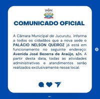 A Câmara Municipal está de casa nova! 🏛️