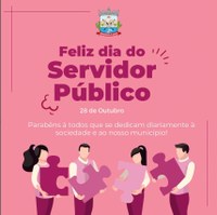 Dia do Servidor Público!