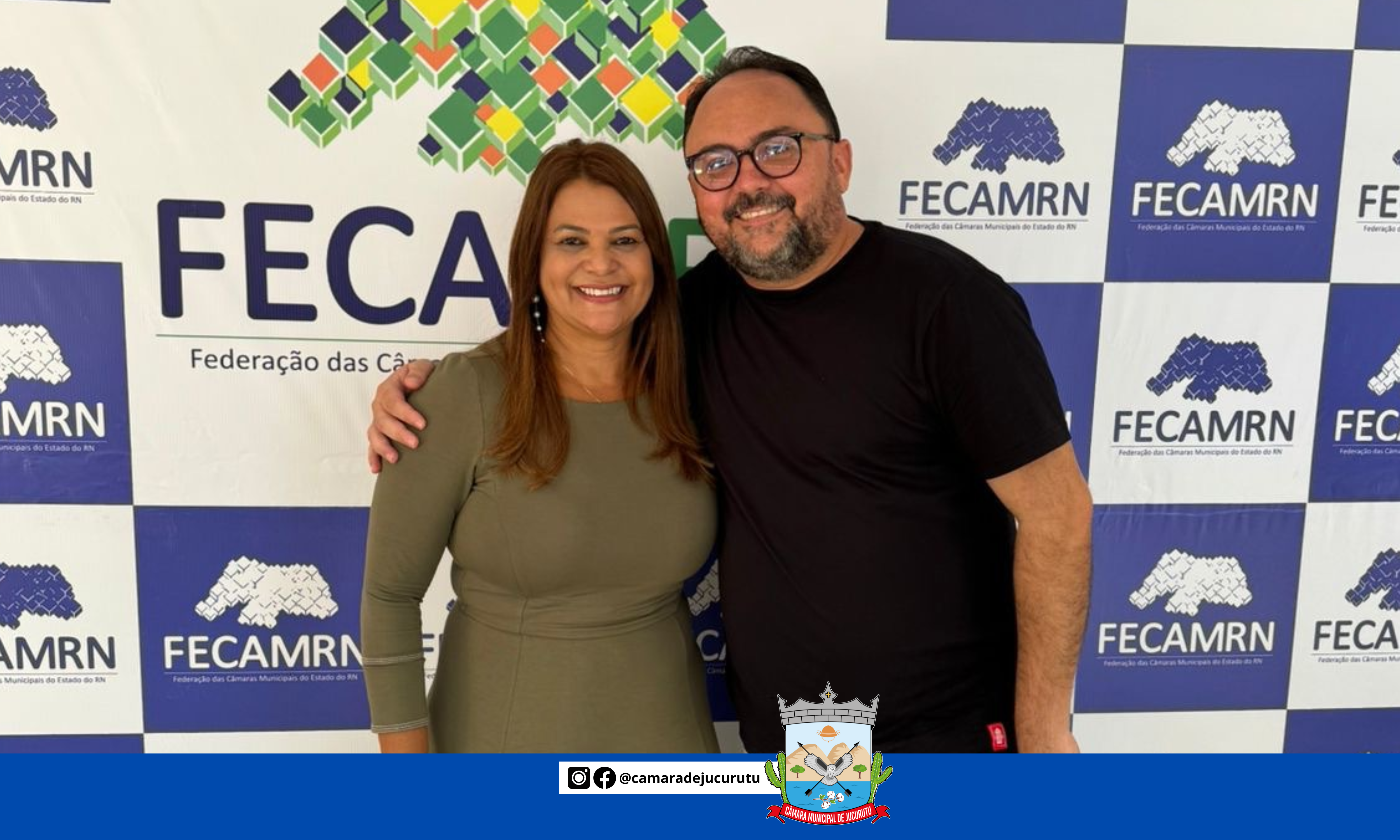 Na última Quinta-feira, 03 de Abril, o excelentíssimo presidente da CMJ participou da cerimônia de posse da 1ª presidenta da FECAM