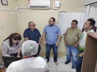 O Poder Legislativo Jucurutuense realiza visita ao terreno na zona rural, que será doado através do projeto de lei do executivo 986/2022.